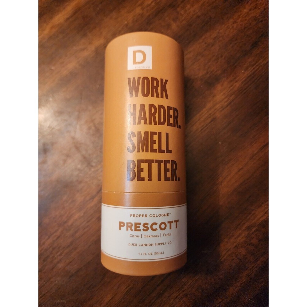 NIB Duke Cannon Supply Co Proper Cologne 1.7 Fl Oz PRESCOTT Eau de Parfum  Men